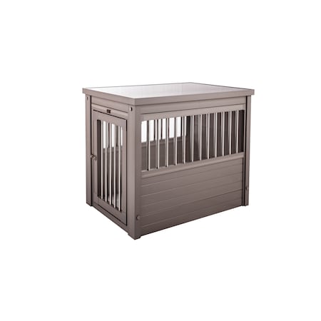 New Age Pet ECOFLEX Dog Crate, Gray Medium EHHC405M