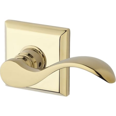 Baldwin Reserve Lifetime Brass Door Levers ENCURTSR003