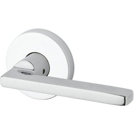 Baldwin Reserve Bright Chrome Door Levers EN.SQU.CRR.260