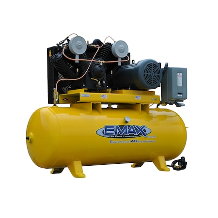 Emax EP 7.5HP Horizontal 80 Gallon Air Compressor, 1-Phase EP07H080V1