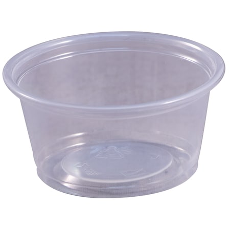 Empress Plastic Portion Cup, 2oz., Clear, PK2500 EPC200