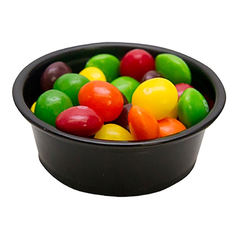 Empress Plastic Portion Cup, 2oz., Black, PK2500 EPC200B