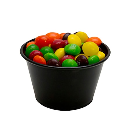 Empress Plastic Portion Cup, 4oz., Black, PK2500 EPC400B