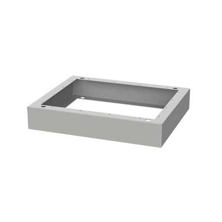 Nvent Hoffman Plinth Base, 700x600mm, Gray, Aluminum EPL7060