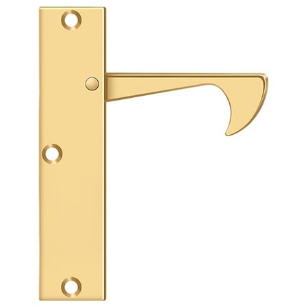 Deltana Edge Pulls-Thin, 4-1/4" Lifetime Brass EPT425CR003