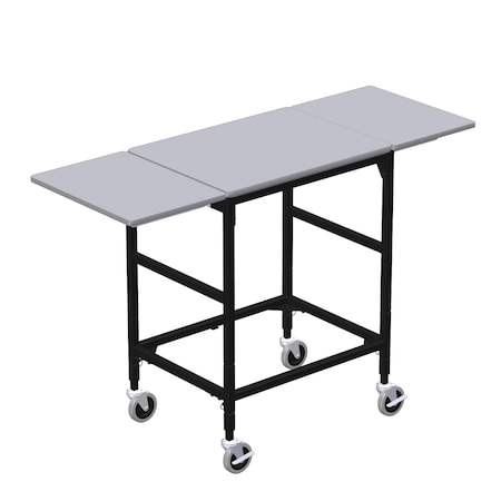 Irsg Mobile Work Table w/ Drop Lves ERGO-28-K1