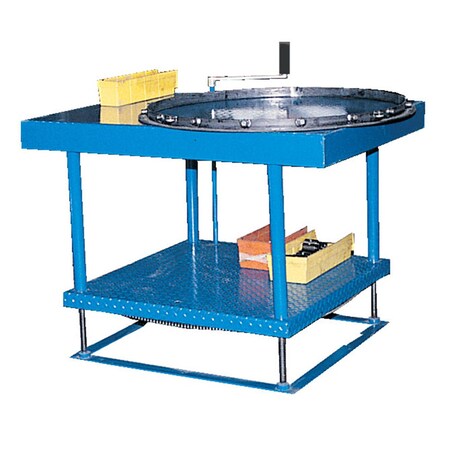 Vestil Electric Hydra Adjust Work Table, Load Cap. 500 lb., Platform Length: 48" ERG-3048-EH