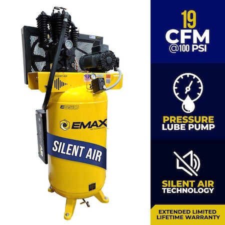 Emax ES 5HP Vertical 80 Gallon Air Compressor 1-PH ES05V080I1
