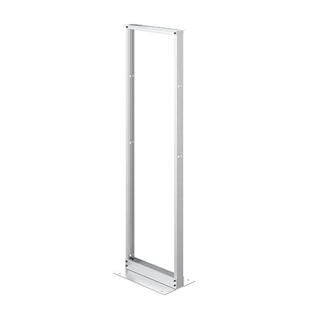 Nvent Hoffman Open Frame Rack, 84.00x24.25x15.00, Aluminum 2-Post EVR23FM45U