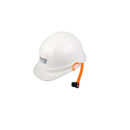 Ty-Flot Coil Hard Hat Lanyard-No Metal, PK10 EZLNYHRDCLOR-10