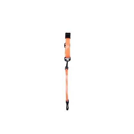 Ty-Flot Wrist Lanyard, Orange, PK10 EZLYWSPLOR