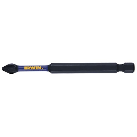 Irwin DriverBit, L:3.5", PKG10, BitSize:PH2 IWAF33PH2B10