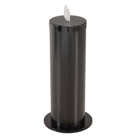 Glaro Gym Wipe Dispenser/Storage, Black F1027-BK