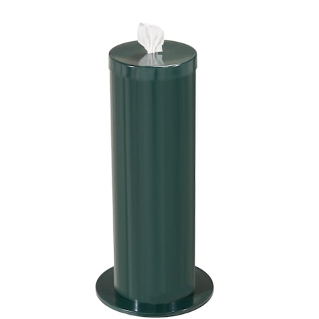 Glaro Gym Wipe Dispenser/Storage, Green F1027-HG