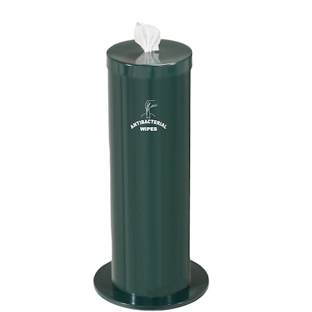 Glaro Dispenser/Storage, Logo, Green F1027-S-HG