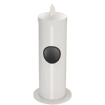 Glaro Dispenser/Receptacle, Removable F1029-WH