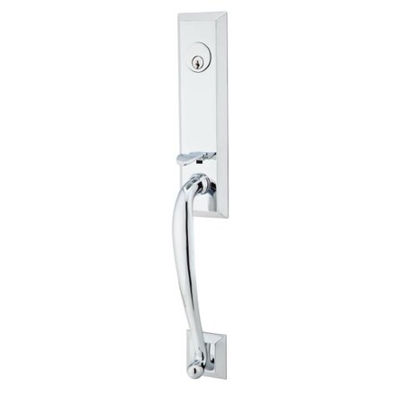 Emtek Bright Chrome Handleset F133351DVUS26RH212 F133351DVUS26RH212
