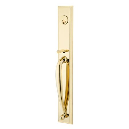 Emtek Lifetime Brass Handleset F133352MNPVDLH212 F133352MNPVDLH212