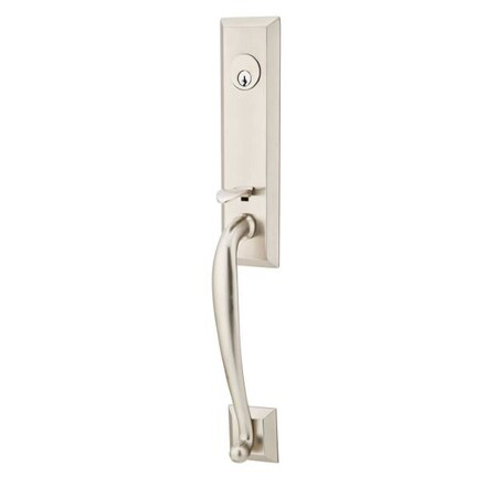 Emtek Satin Nickel Handleset F203351CTYUS15LH234 F203351CTYUS15LH234