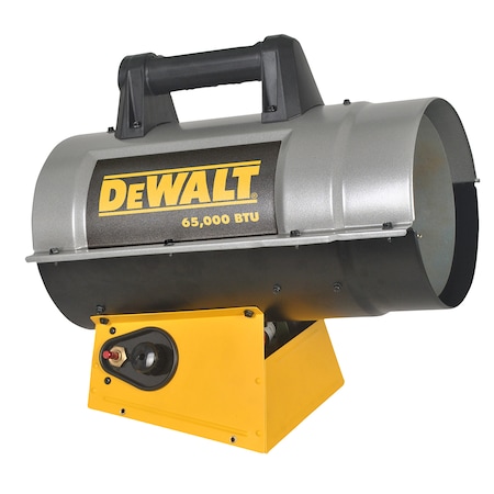 Dewalt Forced Air Propane Heater, 35,000-65,000 DXH65FAV