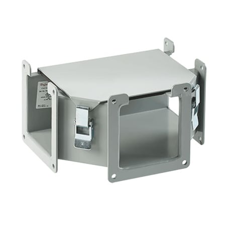 Nvent Hoffman Tee Fitting-Top Opening, 4.00x4.00, Gray F44LTA