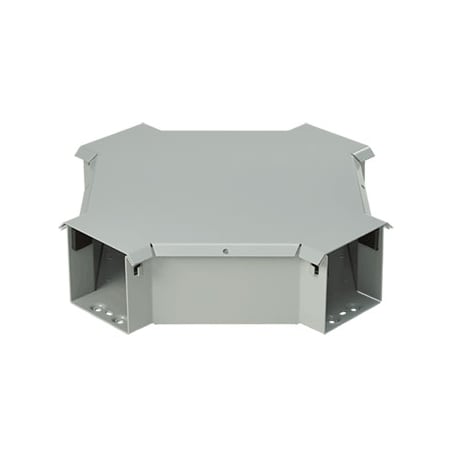 Nvent Hoffman Cross, Fits 4.00x4.00, Gray, Steel 90-De F44T3RTX