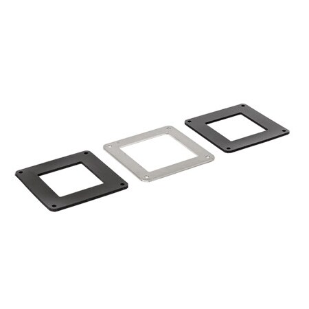 Nvent Hoffman Box Connector, 6.00x6.00, Epoxy, Steel F66WBFG