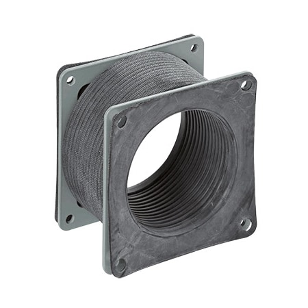 Nvent Hoffman Flexible Fitting, 2.50x2.50, Rubber F22WFF