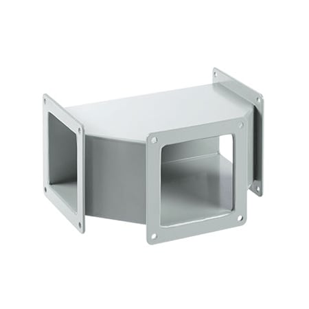 Nvent Hoffman Tee, 6.00x6.00, Gray, Steel F66WT