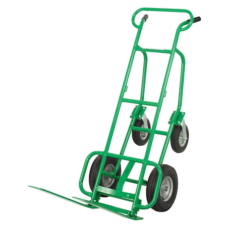 Valley Craft Two Wheel Drum Hand Truck, Aluminum F80233C7