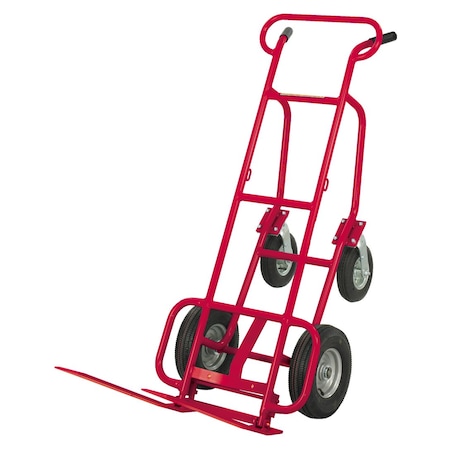 Valley Craft Four Wheel Pallet Hand Truck, Steel F80233R6