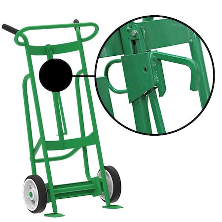 Valley Craft Two Wheel Drum Hand Truck, Steel F81735A7L