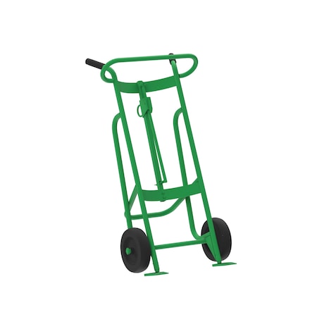 Valley Craft Two Wheel Drum Hand Truck, Steel F81895A3