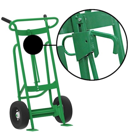 Valley Craft Two Wheel Drum Hand Truck, Steel F82025A4L