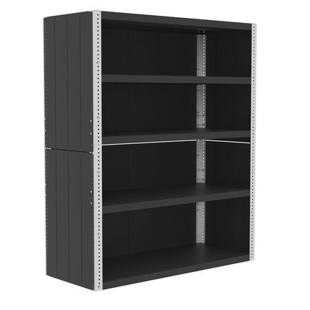 Valley Craft Preconfigured Enclosed Shelving Kit, 60"W F82434A9