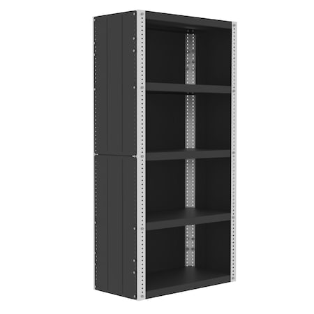 Valley Craft Preconfigured Enclosed Shelving Kit, 36"W F82441A0