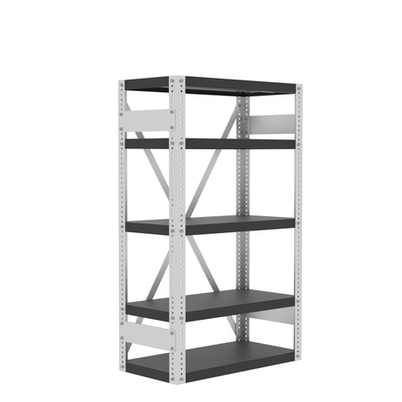Valley Craft Preconfigured Open Shelving Kit, 36"Wx18 F82443A8