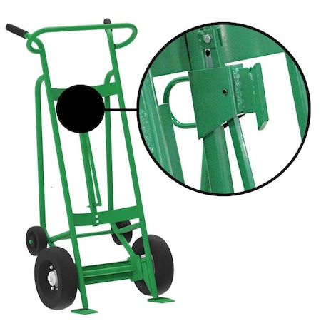 Valley Craft Two Wheel Drum Hand Truck, Steel F83160A7F