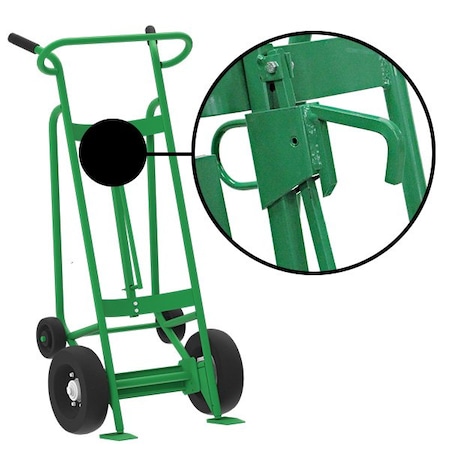 Valley Craft Two Wheel Drum Hand Truck, Steel F83160A7L