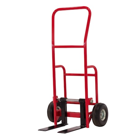 Valley Craft Industrial Hand Truck, Flat Forks, w/Mol F86182A4FF