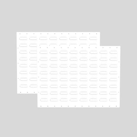 Valley Craft Louvered Wall Panels, 2 Package F88000WW