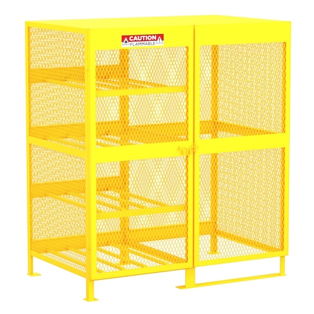 Valley Craft Binand Shelf Cabinet, Deep Door F89043