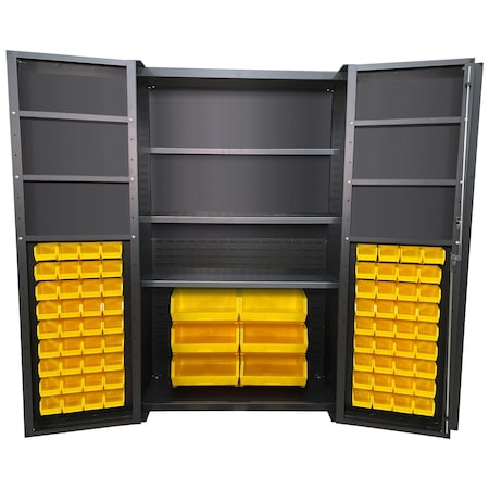 Valley Craft Binand Shelf Cabinet, Deep Door F89098