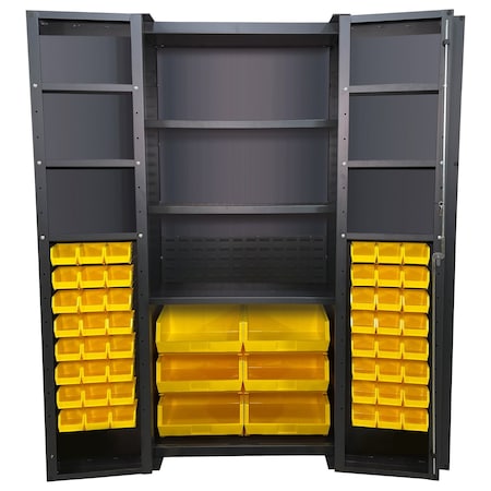 Valley Craft Binand Shelf Cabinet, Deep Door F89103