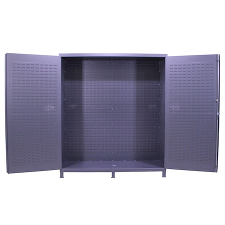 Valley Craft Binand Shelf Cabinet, 72 in W x 84 in H F89107