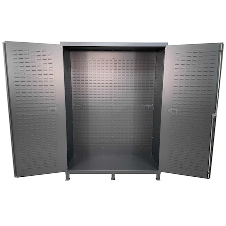 Valley Craft Binand Shelf Cabinet, 60 in W x 84 in H F89108