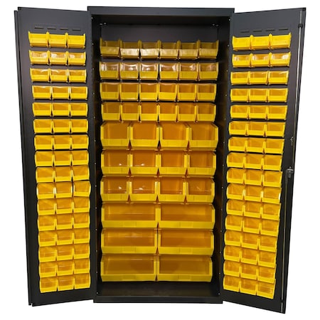 Valley Craft Binand Shelf Cabinet, 36 in W x 78 in H F89122