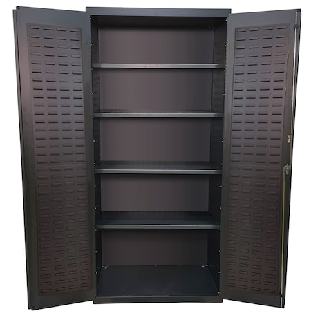 Valley Craft Binand Shelf Cabinet, 36 in W x 78 in H F89125