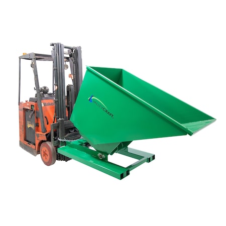 Valley Craft Powered Self Dumping Hopper, Forklift F89144