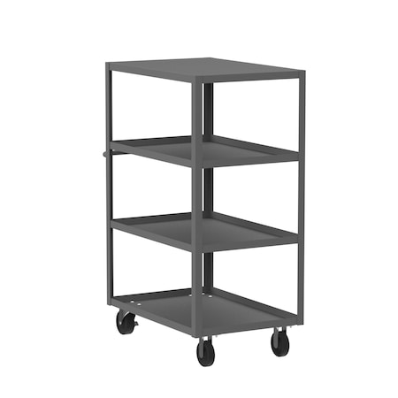 Valley Craft Utility Cart, Steel, 3600 lb Load Capacity, 41 in L, 24 in W F89171GYPH